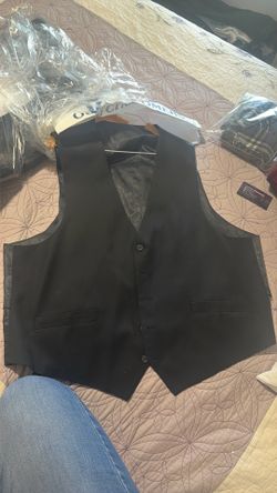 Classic black dress men’s vest size 50