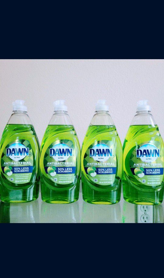 (4) Dawn Dish Soap 18 oz - $10 For All FIRM 