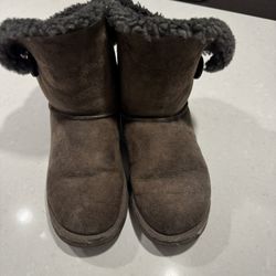  Authentic Ugg Women's Boots, Uggs Women Bailey Button Brown Size 8