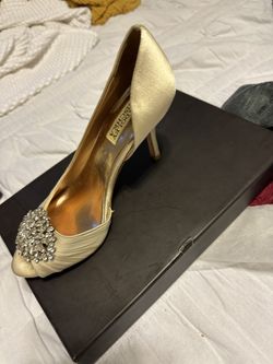 Champagne Colored Wedding Heel