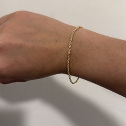 14kt gold bracelet