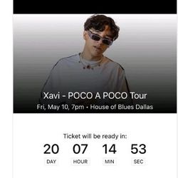 Xavi - POCO A POCO Tour