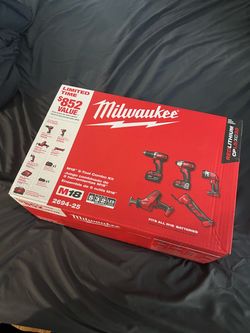 Milwaukee 5 Tool combo kit