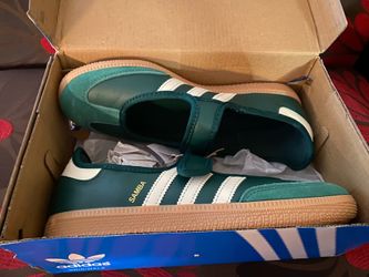 Adidas Samba Jane Three - Stripe Sneaker woman size 8