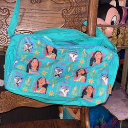 Vintage 90s Pocahontas Kids Duffle Bag 