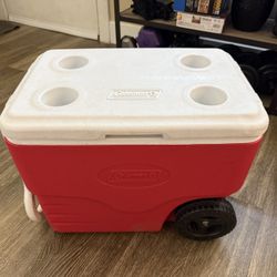 Red Coleman Cooler