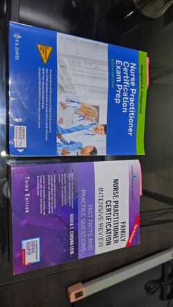 Nurse Practitioner Certification Exam Prep Books Set
