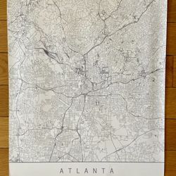 Atlanta Map Print