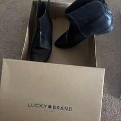 Lucky Brand Ankle Boots (Size 6 1/2)