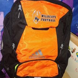 Wildcat football, Winter Park, Adidas backpack
