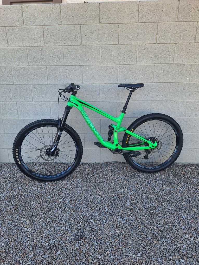 TRANSITION 27.5 INCH SETUP TUBELESS FULL SUSPENSION MOUNTAIN BIKE LIKE NEW ( CHECK MY OTHER BIKES)