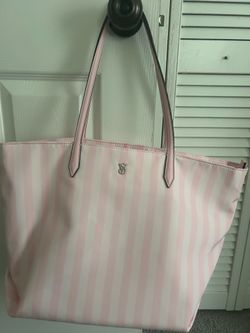 Victoria’s Secret Pink & White Tote Bag