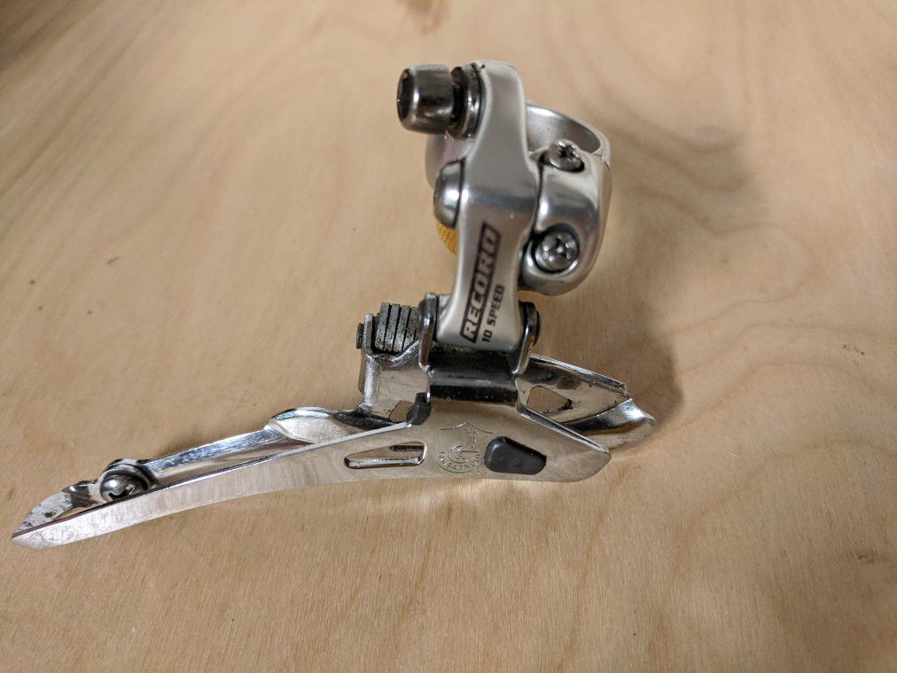 Campagnolo record 10 speed front derailleur road bike
