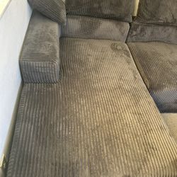 Upholstered Cloud sofa . No Assembly Required. Need Gone ASAP