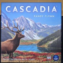 Cascadia Board Game With Organizer/Insert 