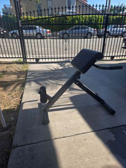 Roman back extention machine