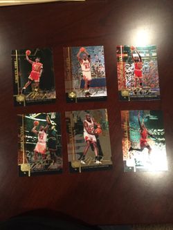 Jordan - Upper Deck basketball card set