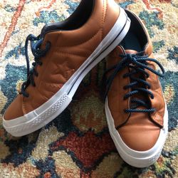 Converse One Star Cons Low Workwear - Amber Sepia-Men’s 7-Women’s 9- EUC