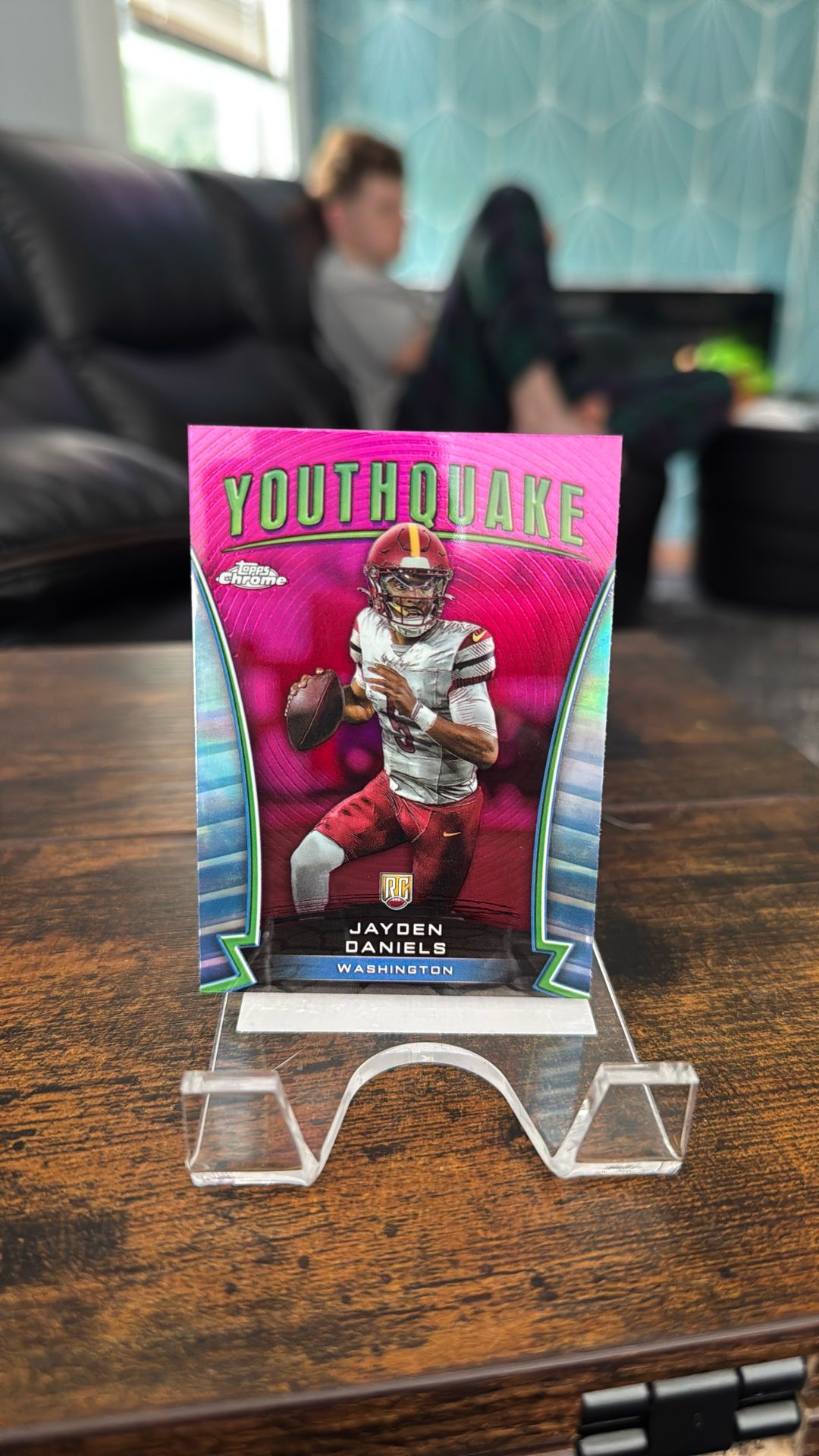 2024 Topps Chrome Youth quake Jayden Daniels #Y-3