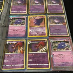 1st Edition Gengar Binder Sheet 