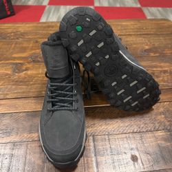 Timberland Black Lace-Up Boots