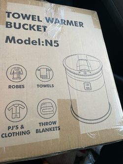 New towel warmer bucket