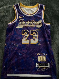 Lakers LeBron James Nike Authentic MVP Edition Jersey