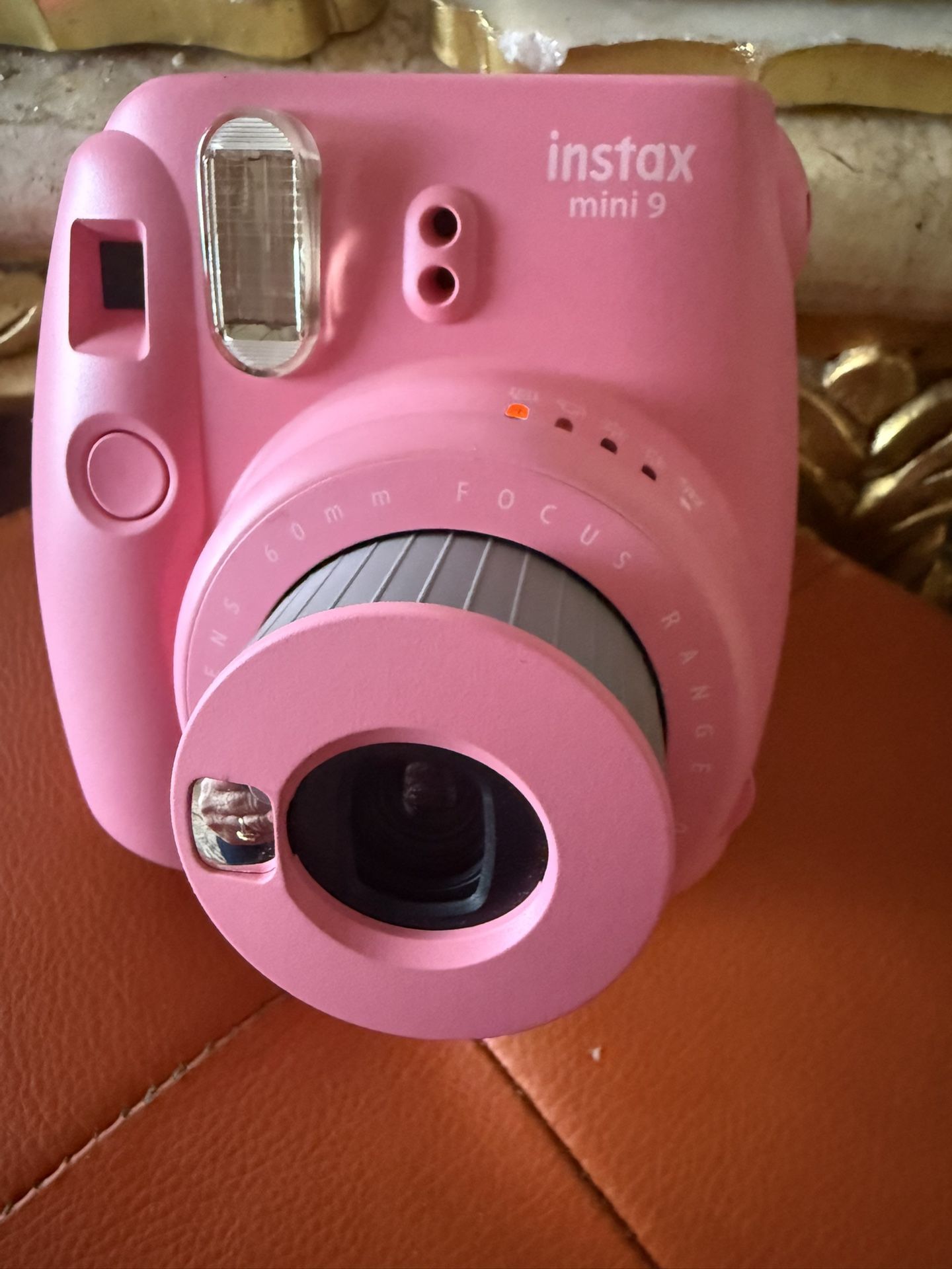 NEW PINK FUJI INSTAX MINI 9 CAMERA TESTED WORKING