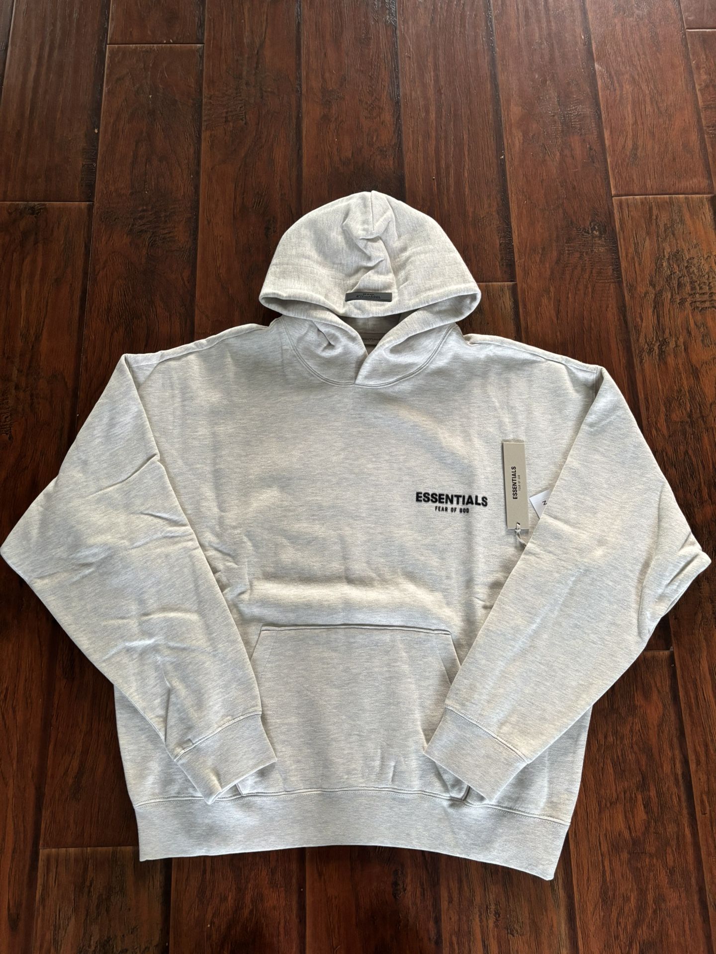 Large Light Oat Essentials Hoodie