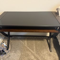 Glass top Modern Desk 