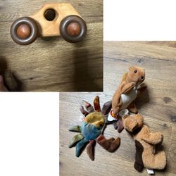 Lot Of Kids Toys - Beanie Babies And Vintage Toy Car 