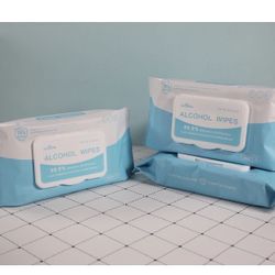 alcohol wipes 75% 50/pack