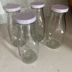Milk Bottles. 8oz