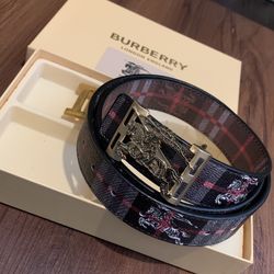 Burrbery Belt Set New 115 Cm