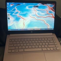 Pink HP Laptop