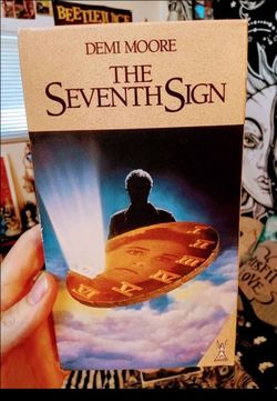 The seventh sign VHS