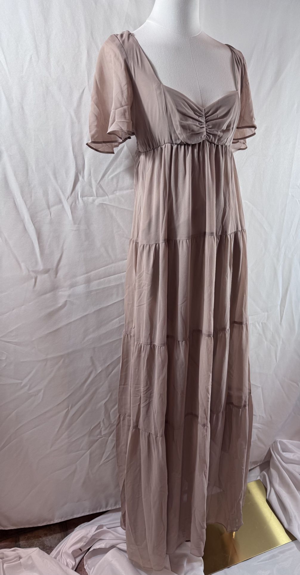 New W Tags Show Me Your Mumu Chiffon Formal Prom Wedding Cruise Dress Wedding