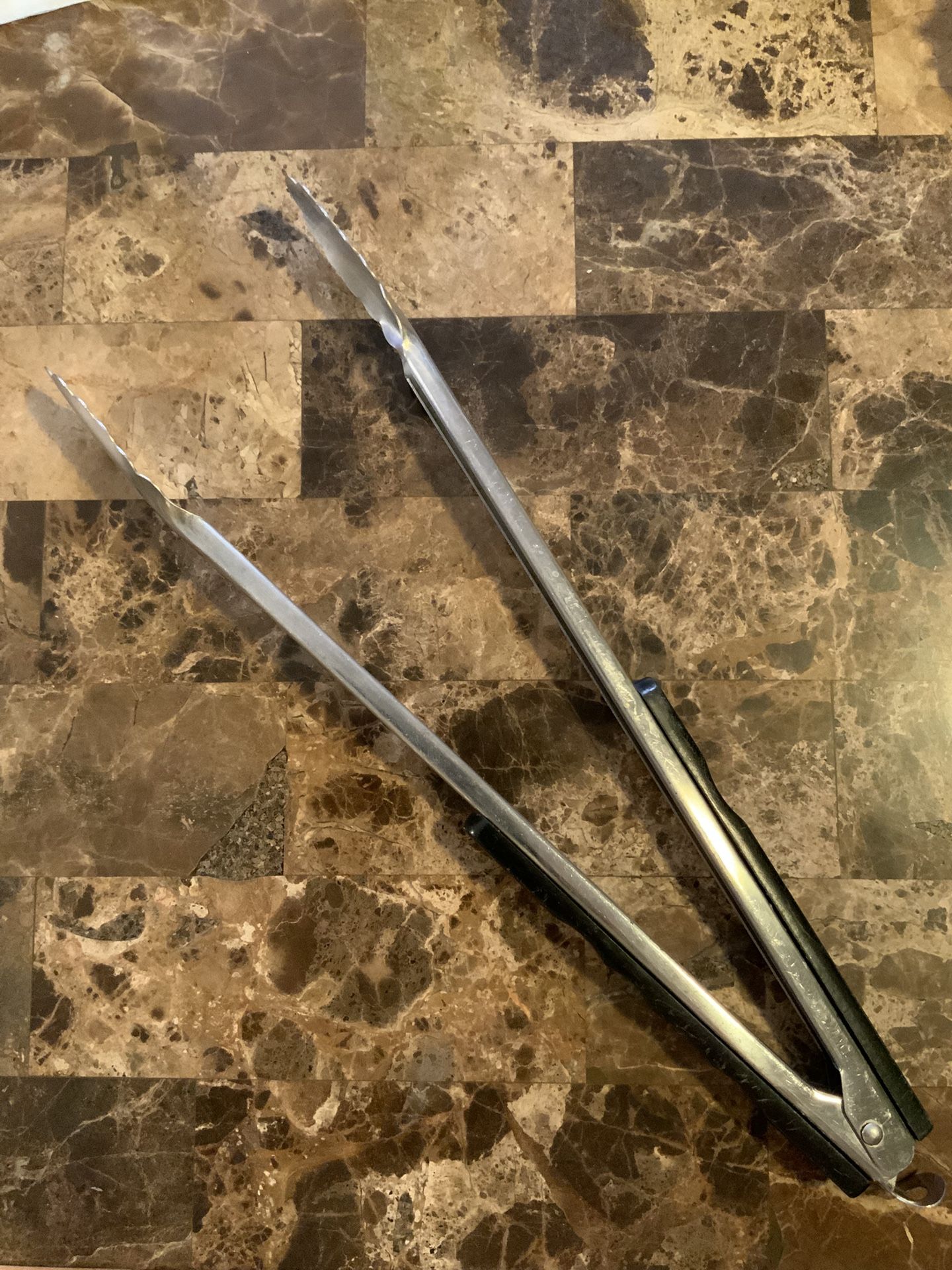 Long Barbecue Tongs, Tongs For The Kitchen, Dining Cooking