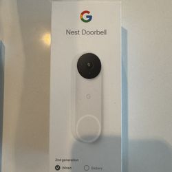 Google Nest Doorbell 2nd Generation 