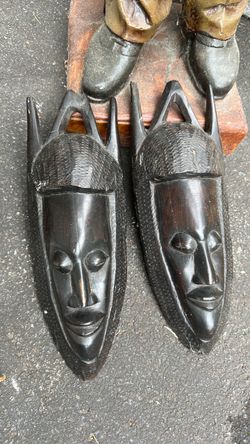 Hand carved masks