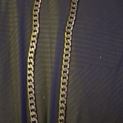 Gold And Sliver Necklace 