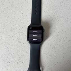 apple watch series 9, black 41mm aluminum 