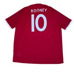 Wayne Rooney 2010 England Umbro Jersey Men XXL