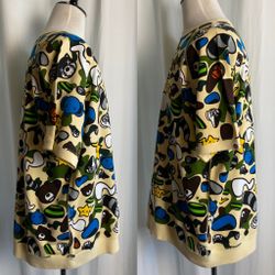 Vintage A Bathing Ape (Bape) Baby Milo x Kaws Men's XL