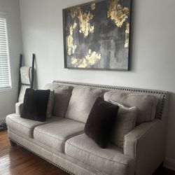 Sofa FOR SALE‼️ Lamps SOLD✅