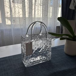 Original Glass Handbag Vase