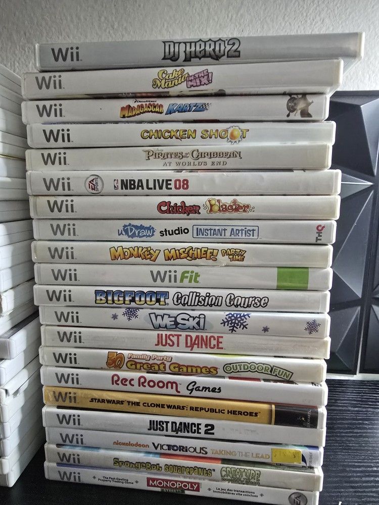 Nintendo Wii Lot Of 20 Games Most Cib Complete