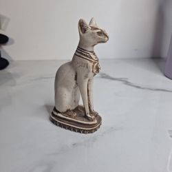 Rare Ancient Egyptian Antiquities Cat statue 5" of Goddess Bastet Cat Egypt 