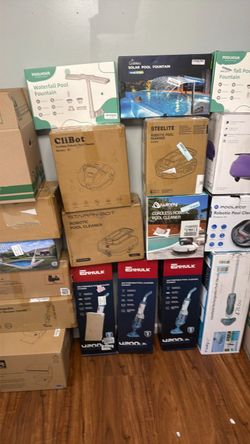 Pool Cleaner & Fountain Bundle Lot