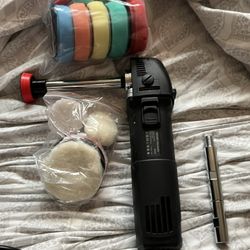 Electronic Polisher With Extended Bit And Paddings